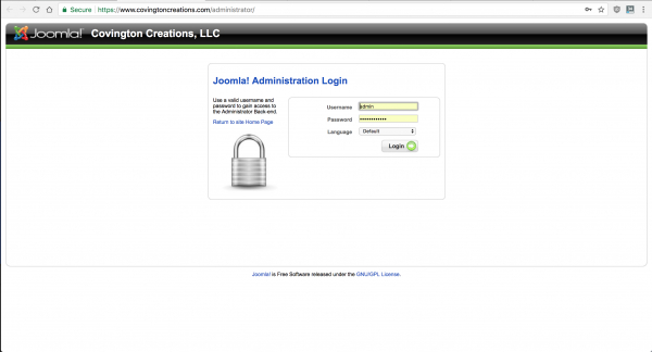 I'm still using Joomla version 1.5 for my site... yes, the version from 2012